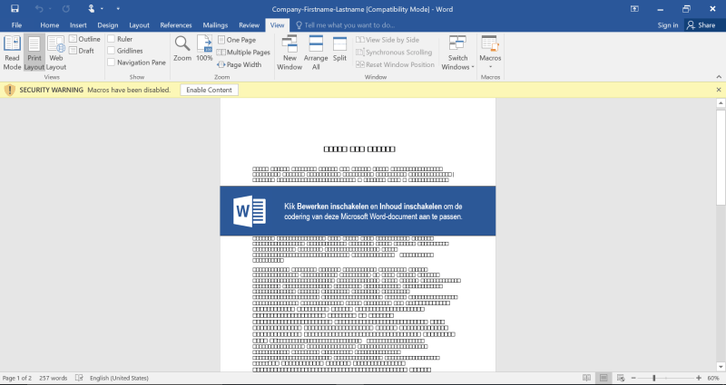 Screenshot phishing campagin
