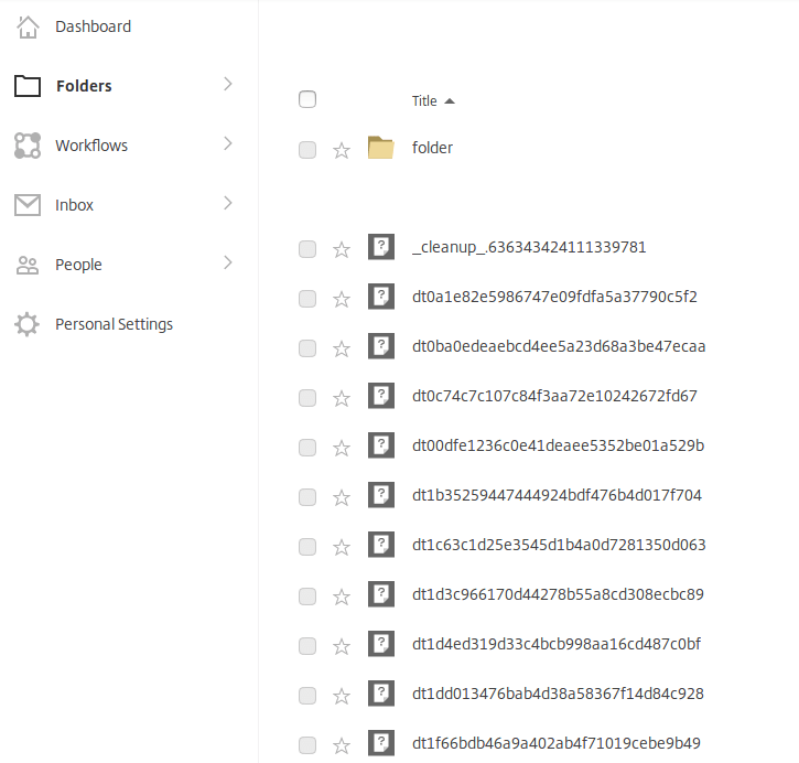 Download tokens
