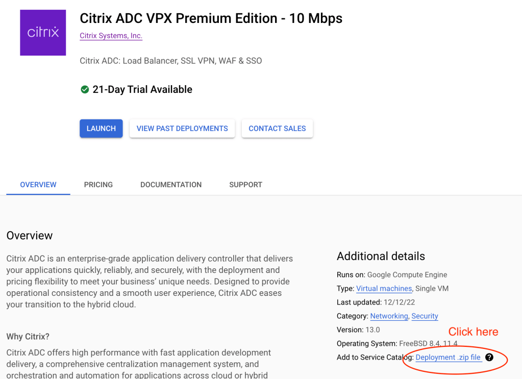 deployment.zip can be downloaded